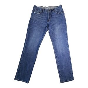 Lee Men's Straight Taper Jeans    Stretchy Waist   36 X 34